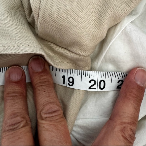 Tommy Hilfiger Tan Trench Coat – Double Breasted Belted Medium - Picture 8 of 10